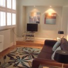 Chiltern Street Serviced Premium 1 Bedroom Apartment - Lounge