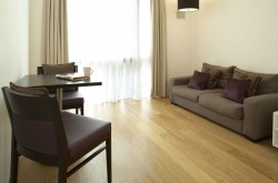 Serviced one bedroom in Earls Court - Open plan 1 bedroom Lounge area