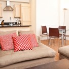 140 Minories Serviced Apartment - Open space lounge area