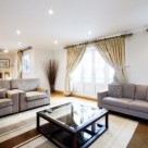 Chesham Knightsbridge Serviced 3 Bedroom Penthouse - Light and Airy Lounge