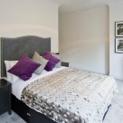 Creechurch Serviced Apartment Bedroom in City - Luxury linen