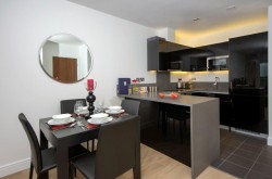 Dickens Yard Ealing Serviced 2 Bedroom - Open plan kitchen