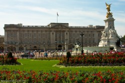 Buckingham Palace in London