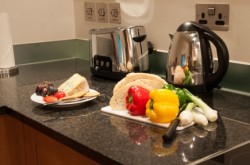 Discovery Dock East Serviced Apartment - Fully equipped kitchen
