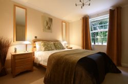 Bedroom with elegant and sophisticated colours